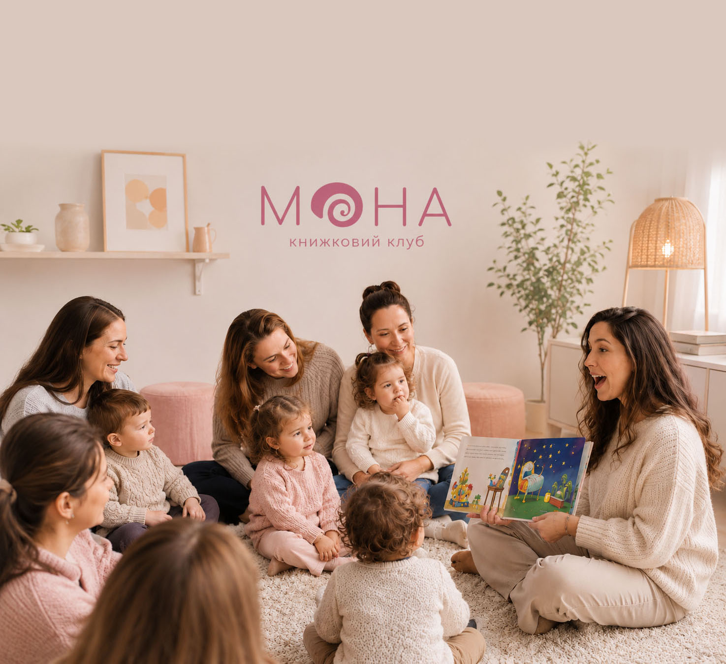 Книжковий клуб «Мона» — читання разом з дитиною